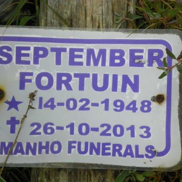 FORTUIN September 1948-2013