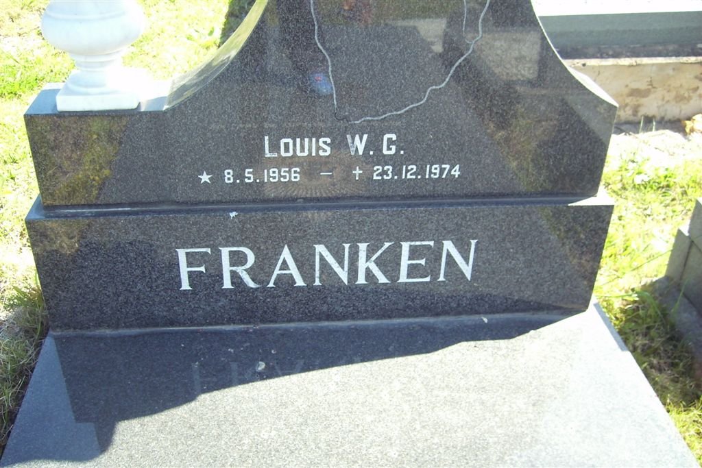 FRANKEN Louis W.G. 1956-1974