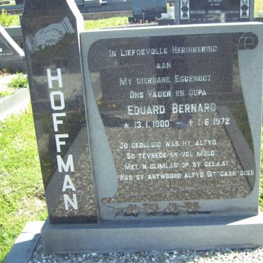 HOFFMAN Eduard Bernard 1900-1972