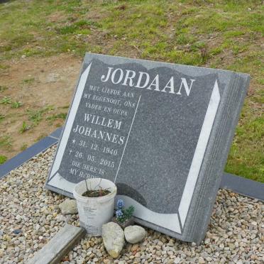 JORDAAN Willem Johannes 1940-2015