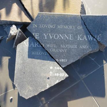KAWTE Marie Yvonne 1957-20?