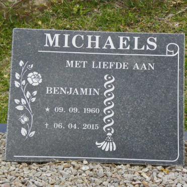 MICHAELS Benjamin 1960-2015