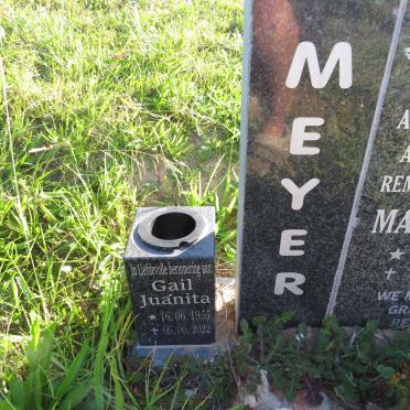 MEYER Gail Juanita 1955-2022 :: MEYER Martin