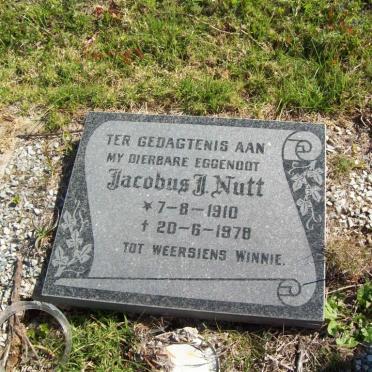 NUTT Jacobus J. 1910-1978