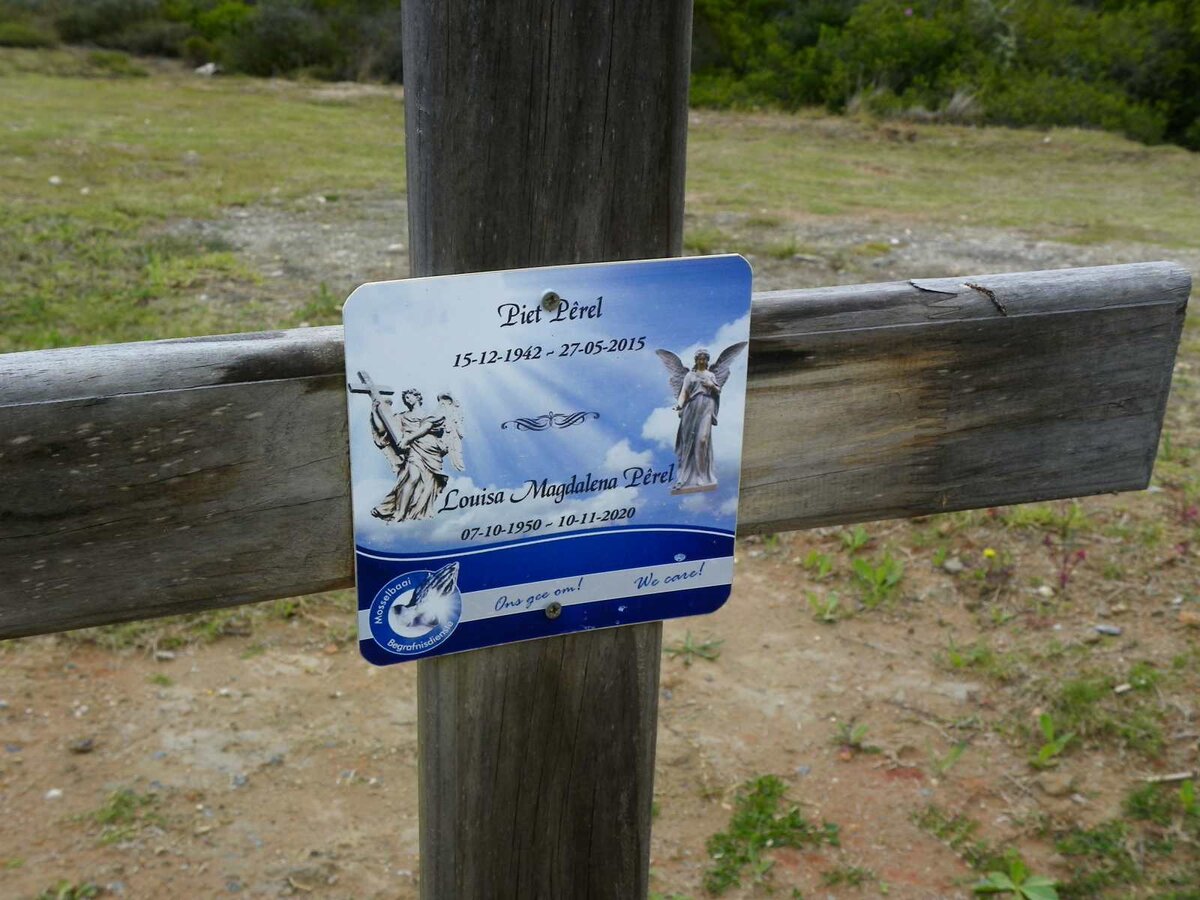PÊREL Piet 1942-2015 &amp; Louisa Magdalena 1950-2020