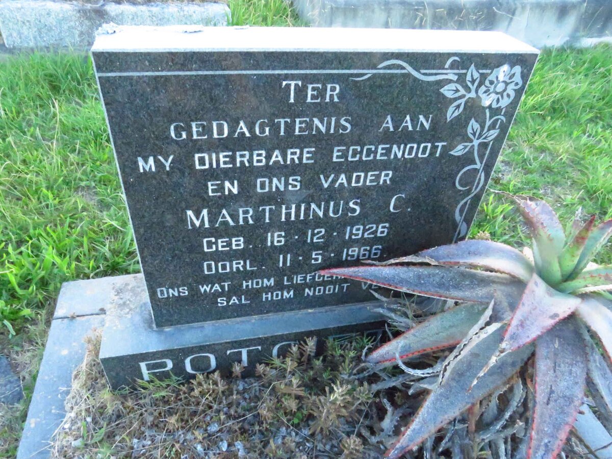 POTGIETER Marthinus C. 1926-1966