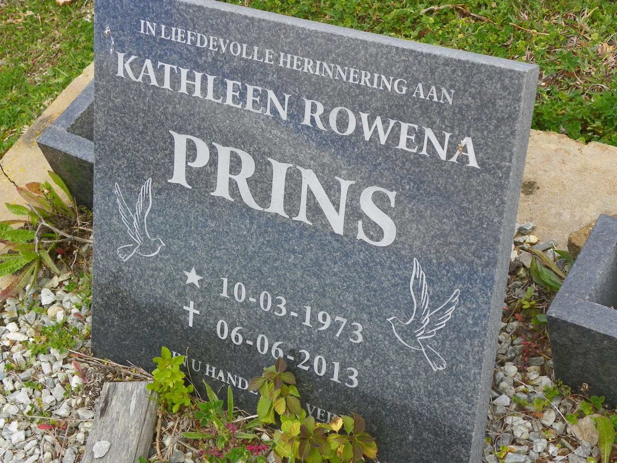PRINS Kathleen Rowena 1973-2013