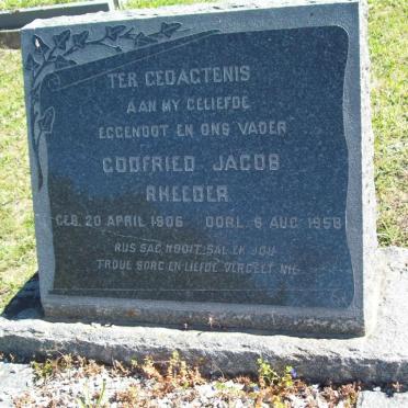 RHEEDER Godfried Jacob 1906-1958