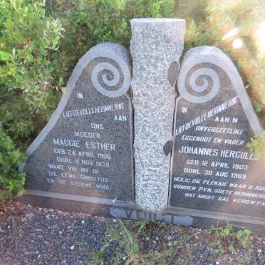 VOIGT Johannes Hercules 1903-1969 &amp; Maggie Esther 1906-1978