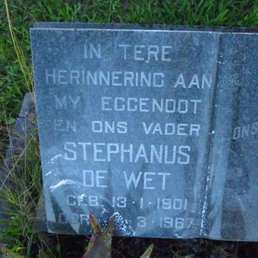 WET Stephanus, de 1901-1967