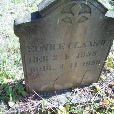 CLAASSEN Eunice 1938-1950