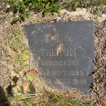 THERON Emma nee DICKER 1895-1946