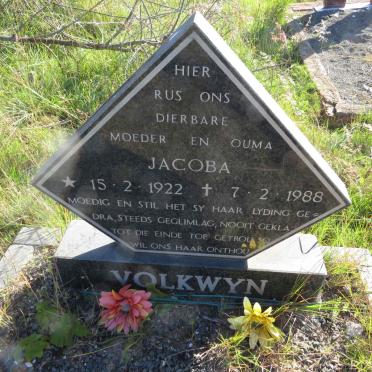 VOLKWYN Jacoba 1922-1988