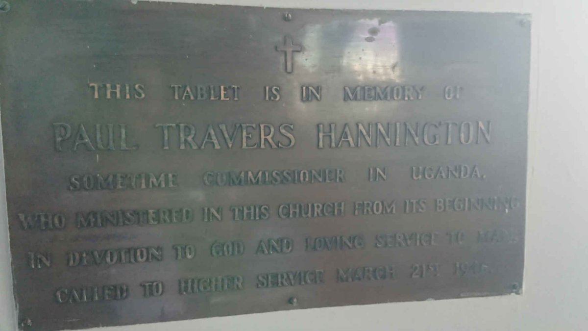 HANNINGTON Paul Travers -1946