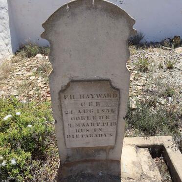 HAYWARD F.H. 1856-1913