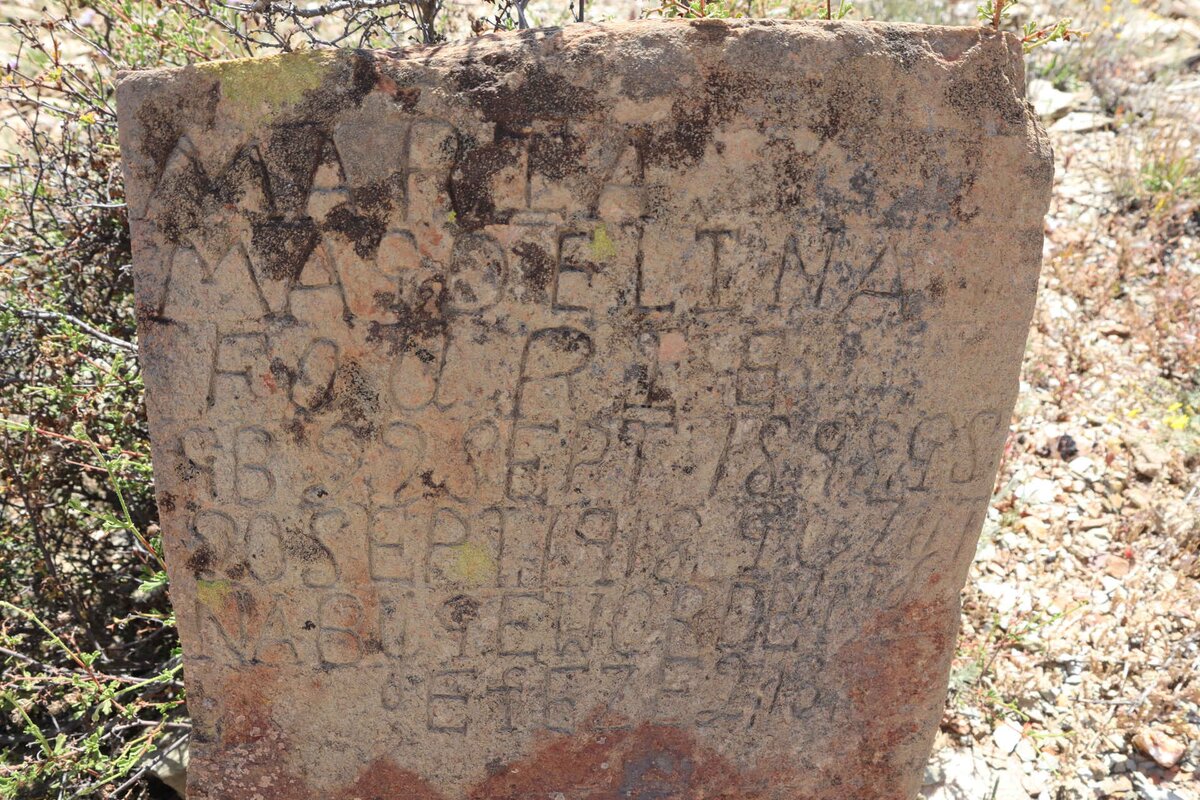 FOURIE Maria Magdalina 1898-1918