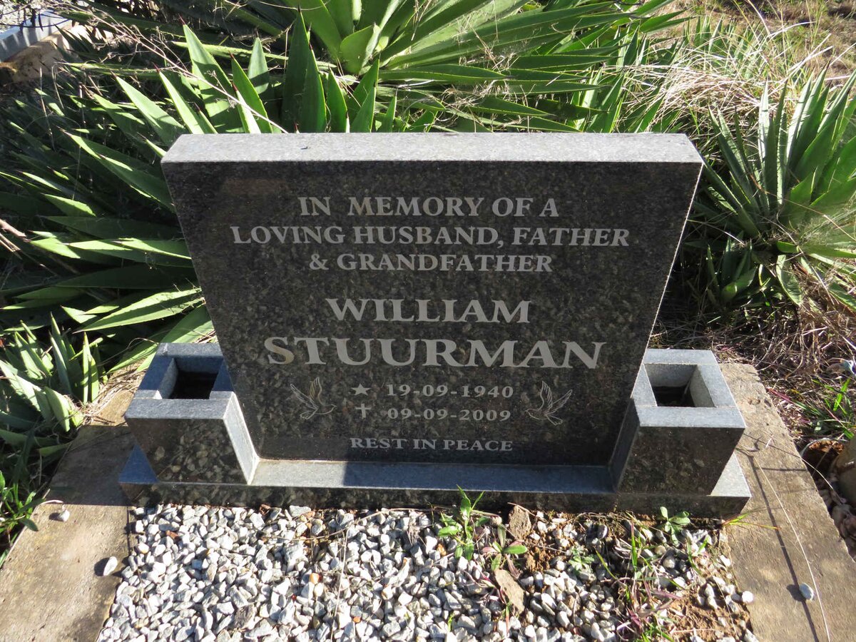 STUURMAN William 1940-2009