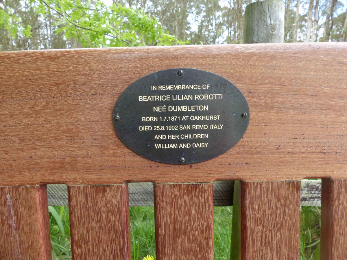 ROBOTTI Beatrice Lilian nee DUMBLETON 1871-1902 :: ROBOTTI William :: ROBOTTI Daisy