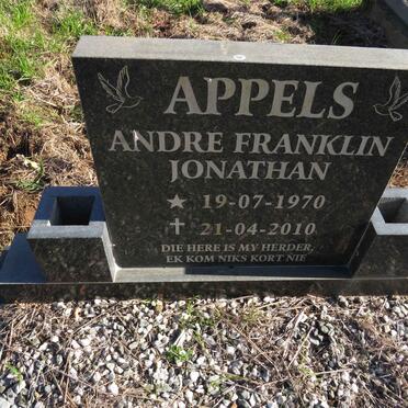 APPELS André Franklin Jonathan 1970-2010