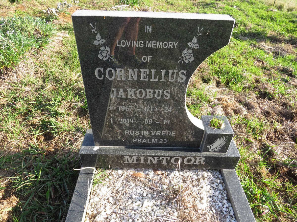 MINTOOR Cornelius Jakobus 1967-2019