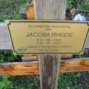 RHODE Jacoba 1966-2022