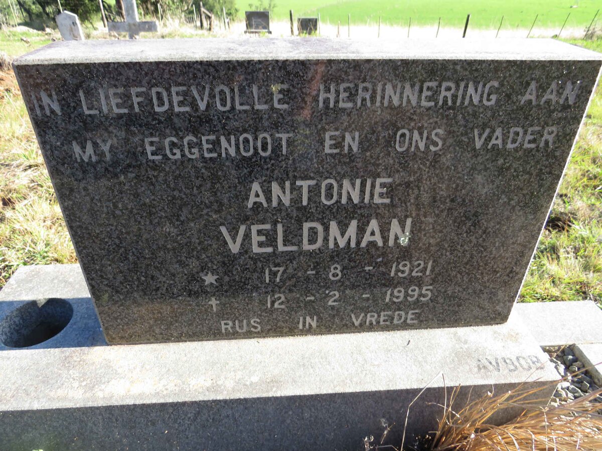 VELDMAN Antonie 1921-1995