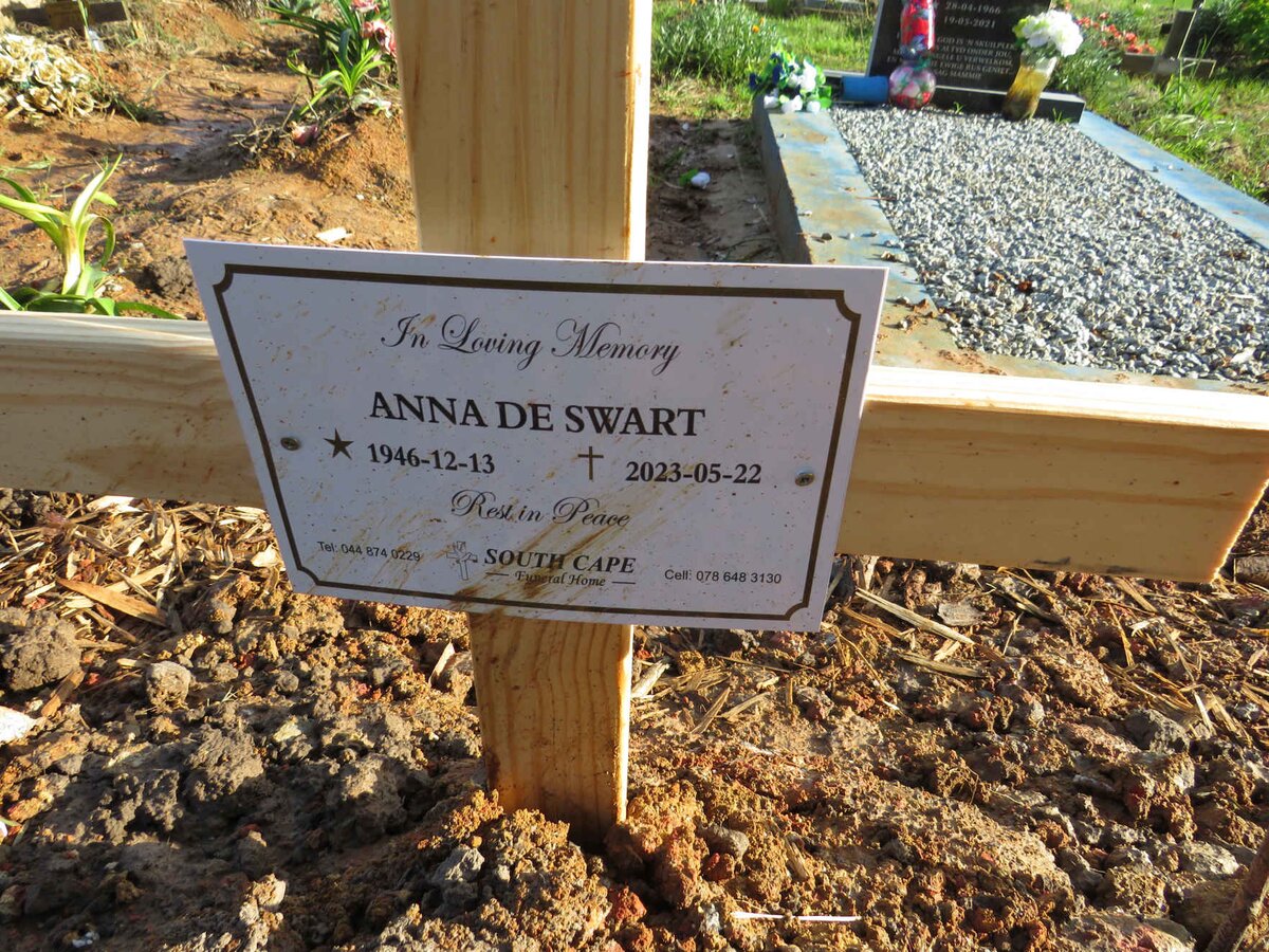 SWART Anna, de 1946-2023