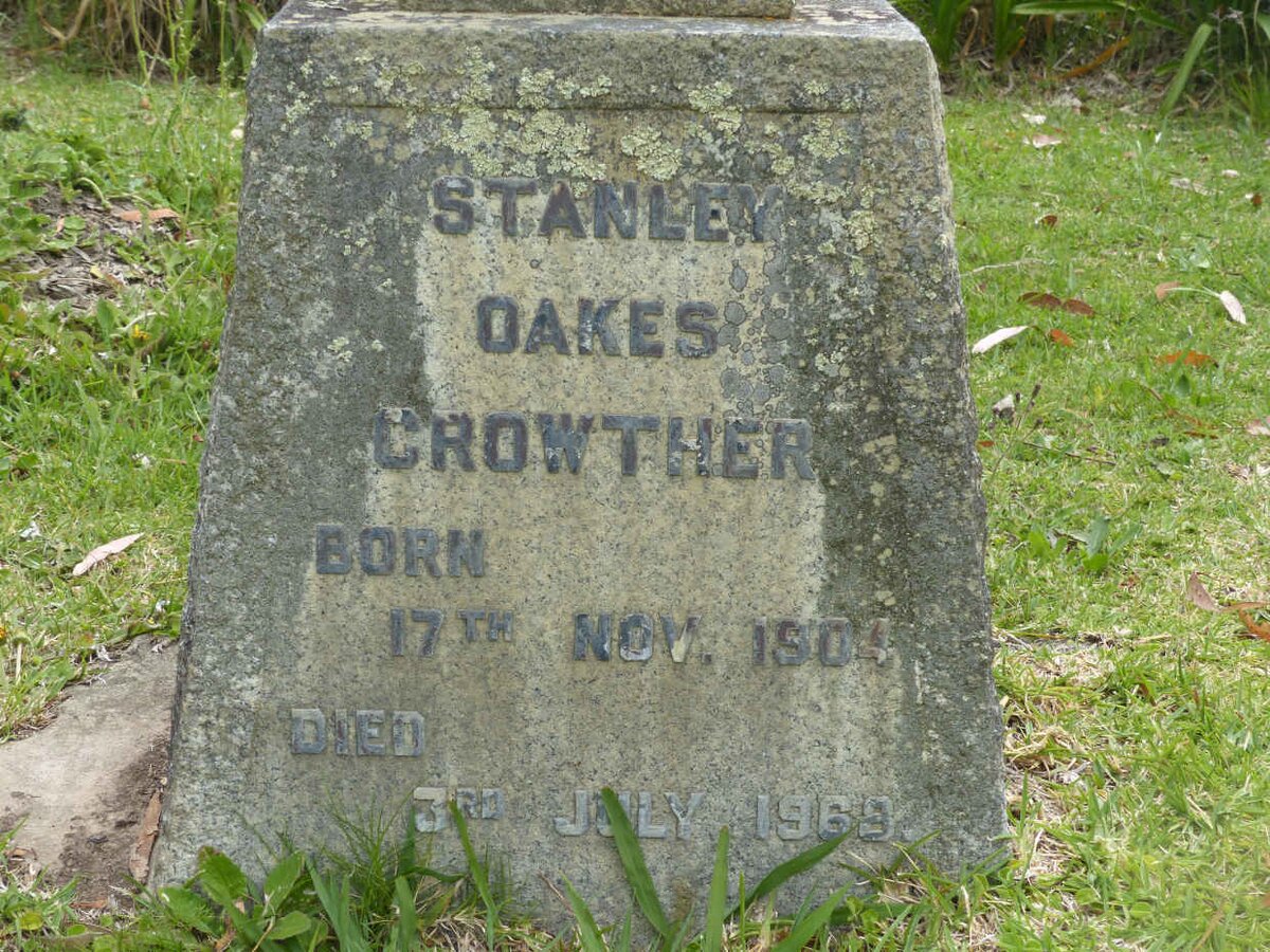 CROWTHER Stanley Oakes 1904-1968