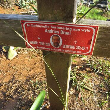 DRAAI Andries 1952-2021