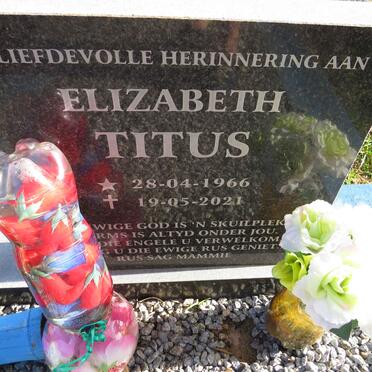 TITUS Elizabeth 1966-2021