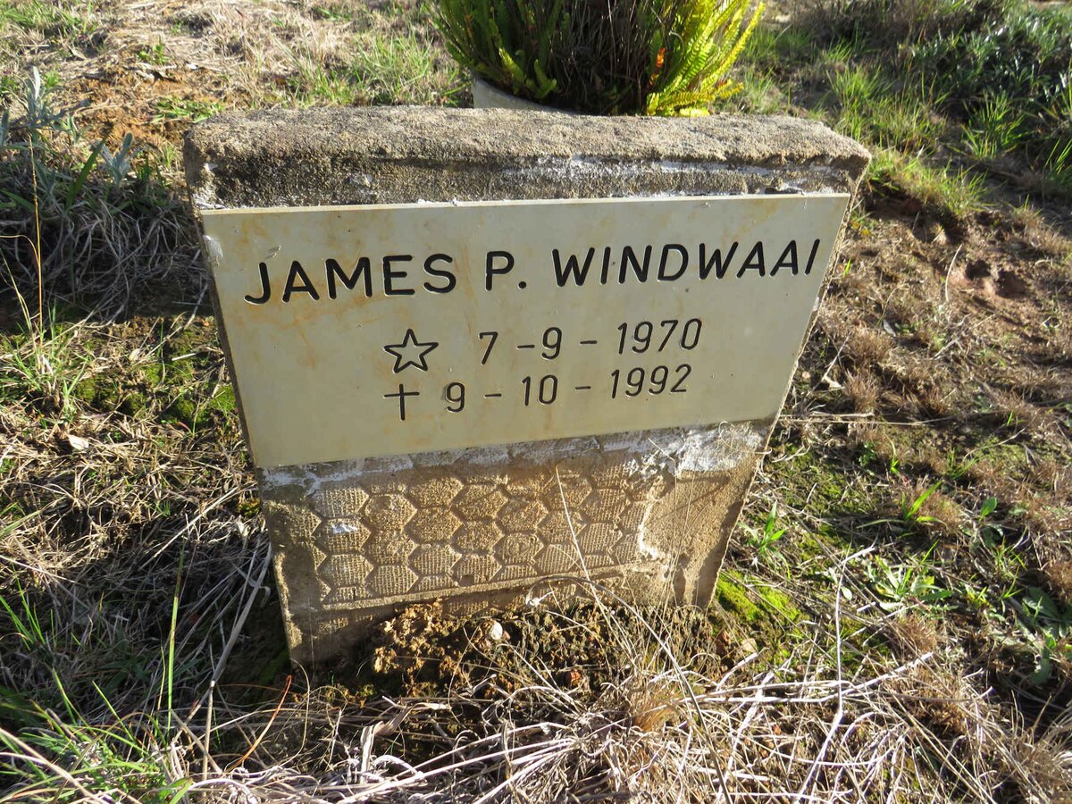 WINDWAAI James P. 1970-1992
