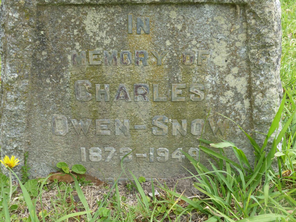 SNOW Charles, OWEN 1873-1949