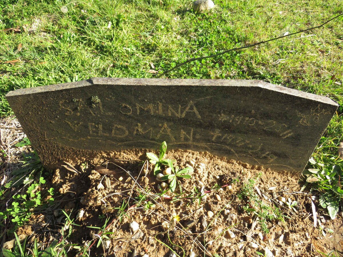 VELDMAN Salomina 1910-1977