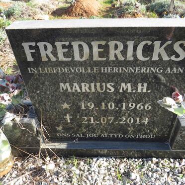 FREDERICKS Marius M.H. 1966-2014