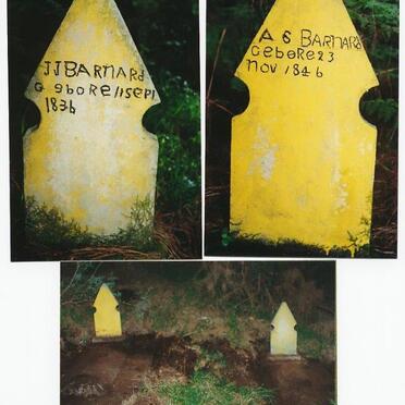 BARNARD J.J. 1836- &amp; A.S. 1846-