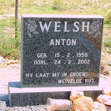 WELSH Anton 1958-2002