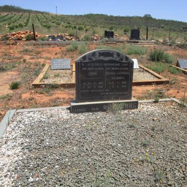 RENSBURG Louis, Janse van 1871-1936 &amp; Susara Catharina Salomina 1886-1975