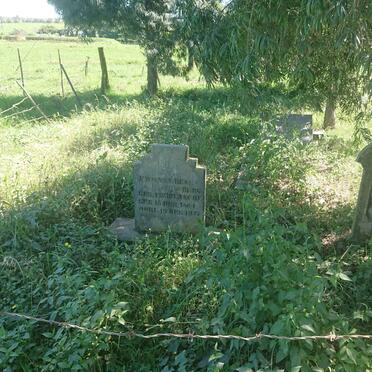 Western Cape, GEORGE district, Geelhoutboom 217, farm cemetery_1