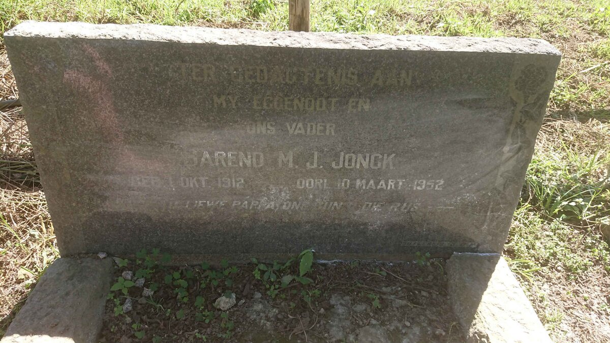 JONCK Barend M.J. 1912-1952