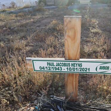 HEYNS Paul Jacobus 1943-2021