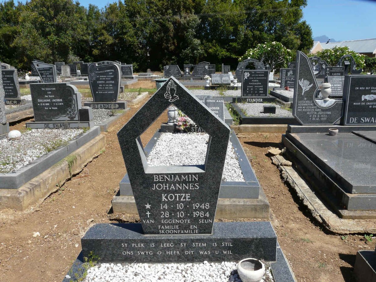 KOTZE Benjamin Johannes 1948-1984