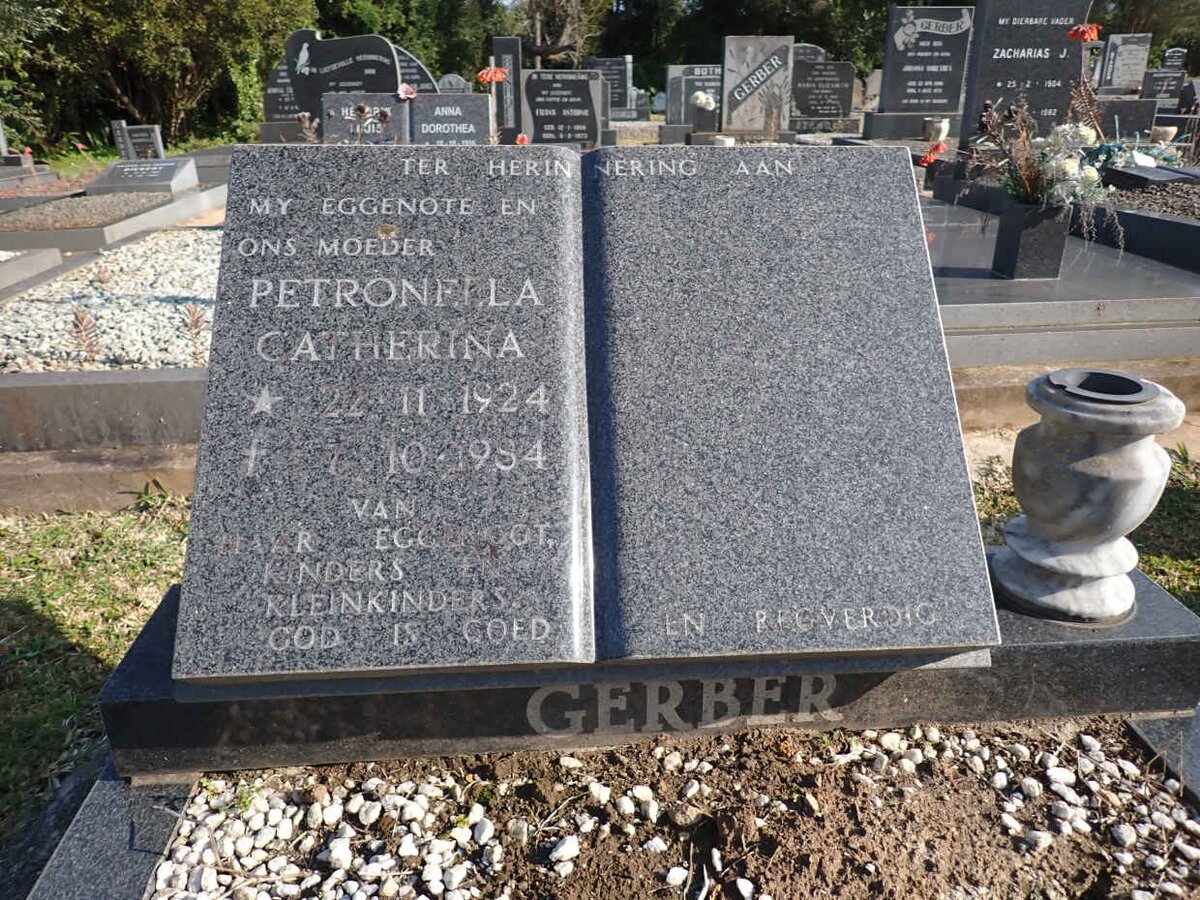 GERBER Petronella Catherina 1924-1984