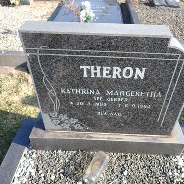 THERON Kathrina Margeretha nee GERBER 1905-1984