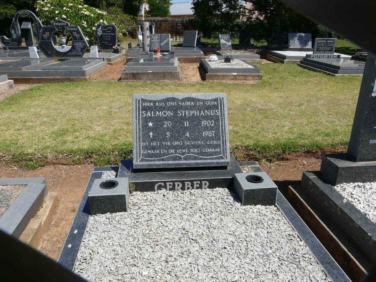 GERBER Salmon Stephanus 1902-1987