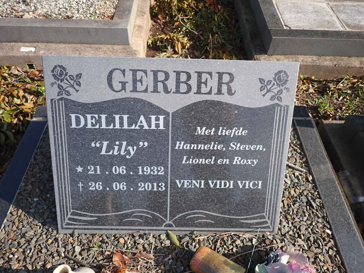GERBER Delilah 1932-2013