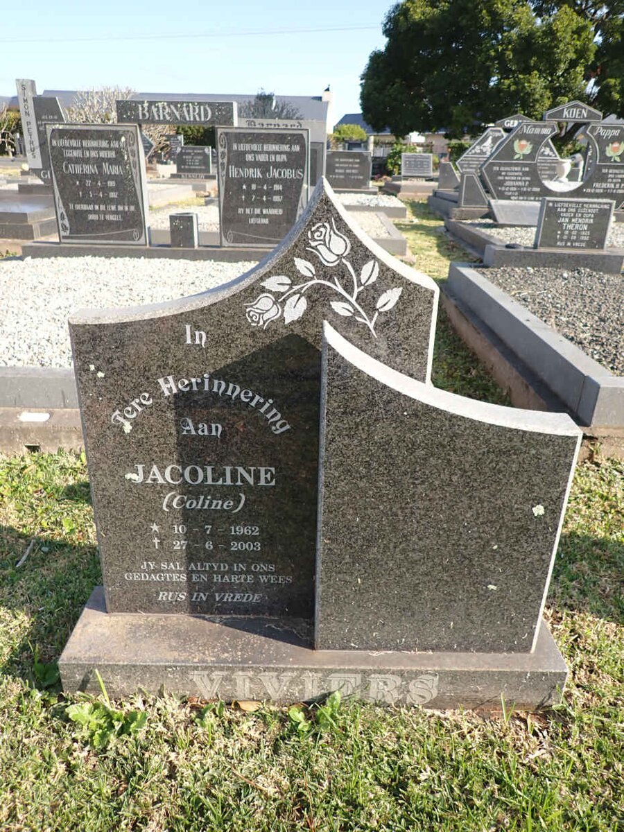 VIVIERS Jacoline 1962-2003