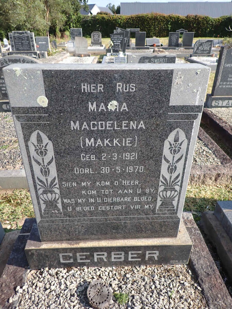 GERBER Magdalena 1921-1970