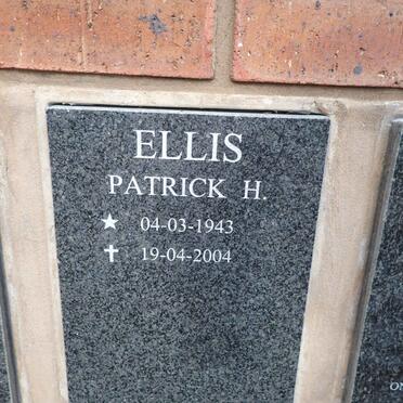 ELLIS Patrick H. 1943-2004