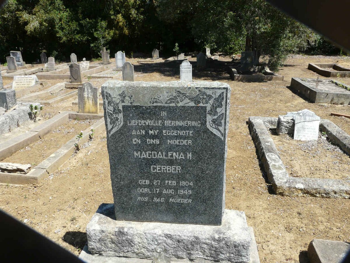 GERBER Magdalena H. 1904-1949