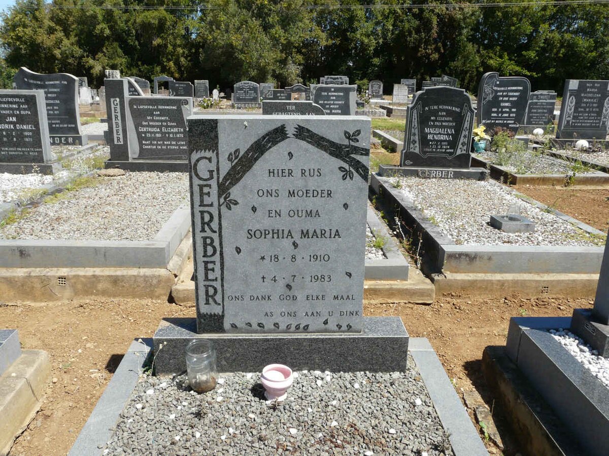 GERBER Sophia Maria 1910-1983